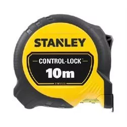 Flessometro 10 m x 25 mm Stanley Control Lock